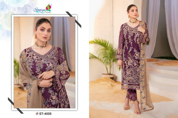 Saniya St Ramsha 21 Georgette Designer Pakistani Suit Collection